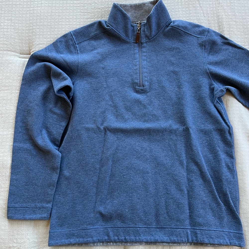 Johnston and Murphy reversible sweater